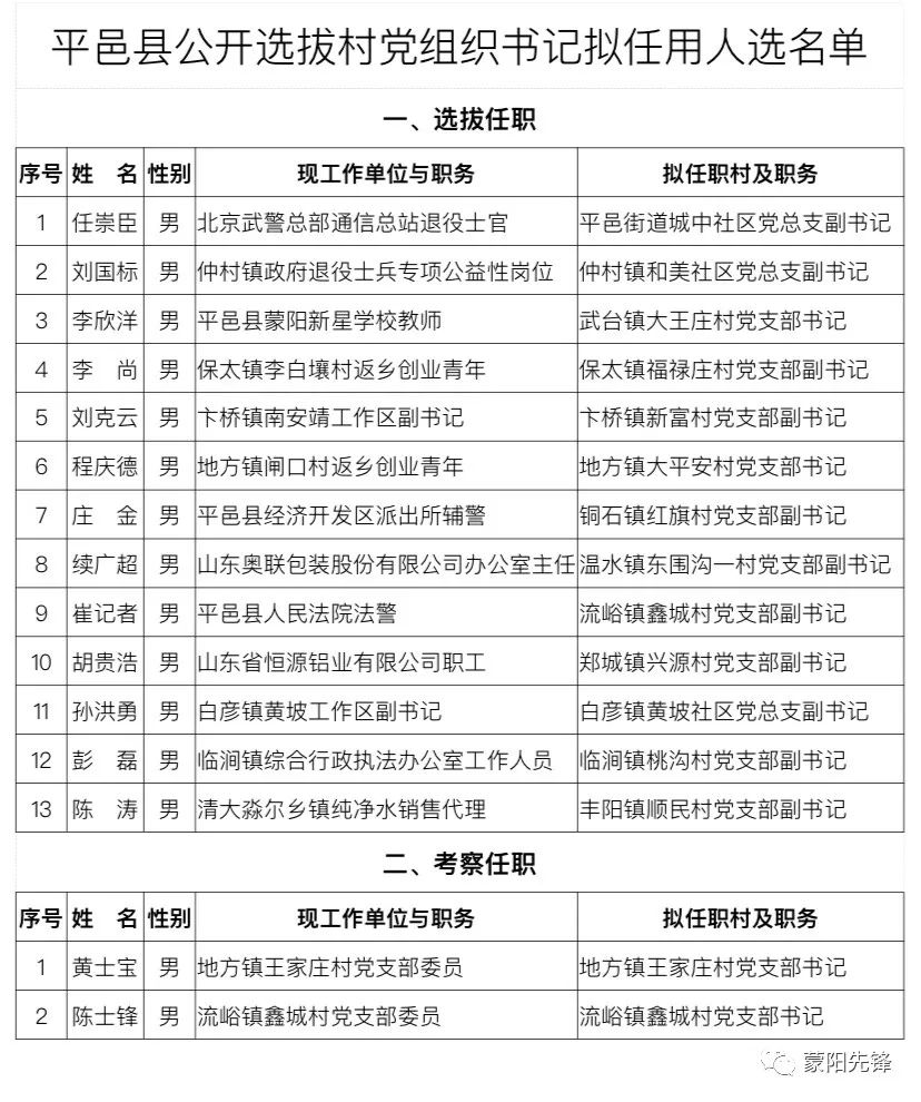 辛兆坡村民委员会人事最新任命通知